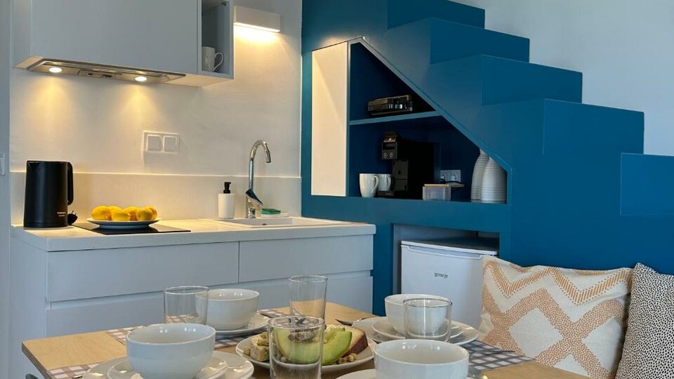 Tiara Holidays - Anemomylos by the sea - 1 bedroom maisonette - kitchen